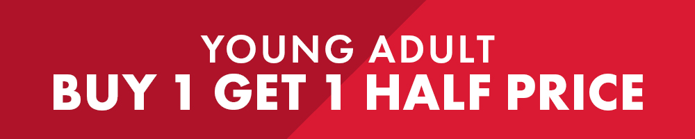 January Buy One Get One Half Price - Young Adult