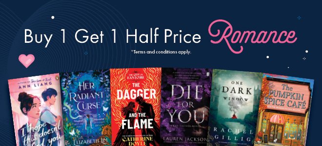 Buy One Get One Half Price - Romance Books