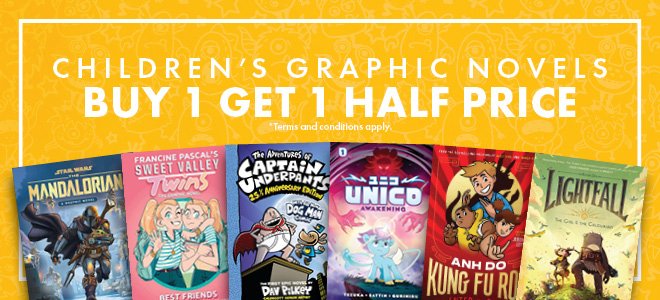 Buy One Get One Half Price - Selected Children's Graphic Novels