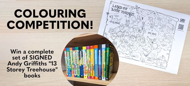 Andy Griffiths Colouring Competition