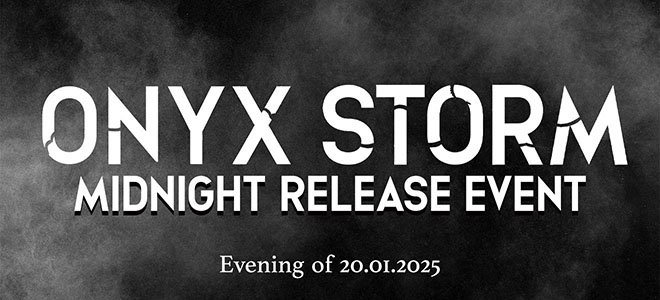 Onyx Storm Midnight Releases