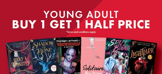 Buy One Get One Half Price - Young Adult