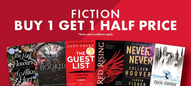 Buy One Get One Half Price - Fiction