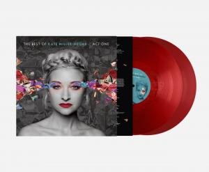 THE BEST OF KATE MILLER-HEIDKE: ACT ONE (OPAQUE RED VINYL) by KATE MILLER-HEIDKE