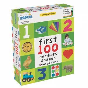 First 100 Numbers Shapes Bingo Game by Various