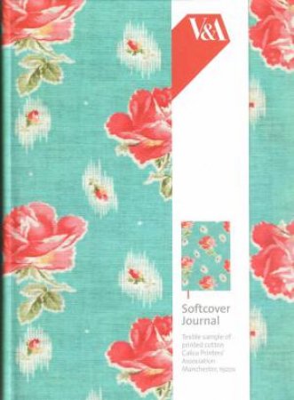 Victoria & Albert Museum Softcover Journal: Pink Flowers by Various