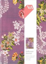 Victoria  Albert Museum Softcover Journal Purple Silk