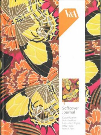 Victoria & Albert Museum Softcover Journal: Butterfly Print by Various