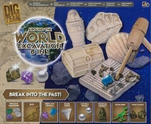 Around The World Excavation 8In1 by Various