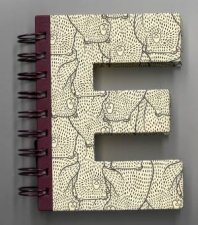 Alphabooks Note Book  Letter E