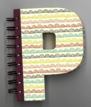 Alphabooks Note Book - Letter P by Various