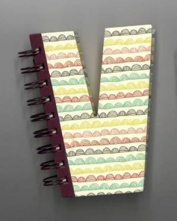 Alphabooks Note Book - Letter V by Various