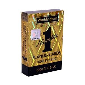 Gold Waddington's No.1 Playing Cards by Various