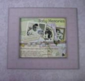 Baby Memories Scrapbook Album by Water Press Ice