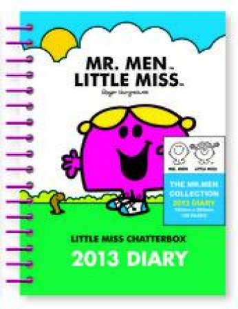 MR MEN 2013 A5 DIARY MISS CHATTERBOX by Unknown