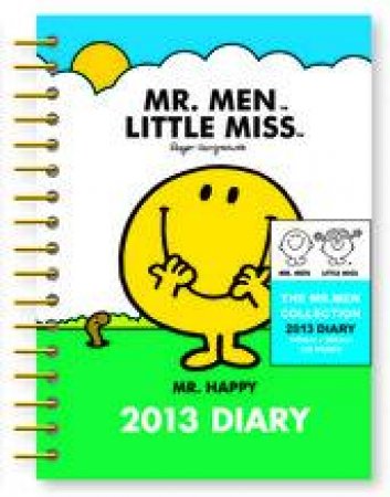 MR MEN 2013 A5 DIARY MR HAPPY by Unknown