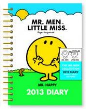 MR MEN 2013 A5 DIARY MR HAPPY