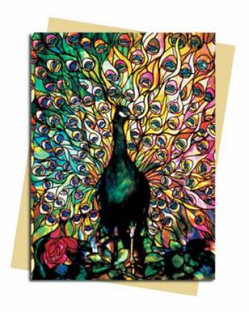 Greeting Cards: Loius Comfort Tiffany: Displaying Peacock by Various