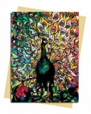 Greeting Cards Loius Comfort Tiffany Displaying Peacock