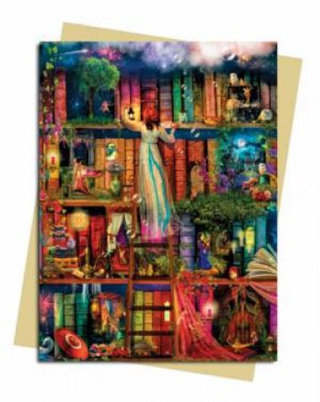 Greeting Cards: Aimee Stewart: Treasure Hunt Bookshelves by Various