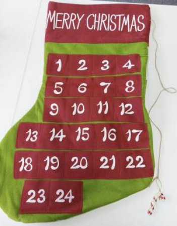 Giant Advent Stocking by Various