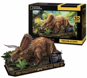 National Geographic: Triceratops 3D  44pcs by Various