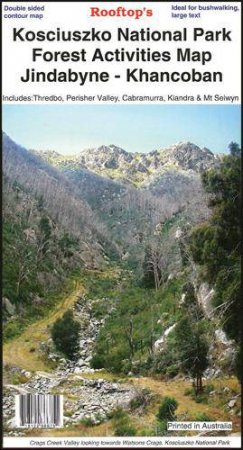 Kosciuszko National Park Forest Map by Various