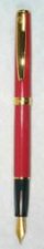 Inoxcrom Paris Red Lacquer Fountain Pen