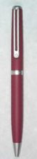Inoxcrom Wall Street Matte Burgundy Ball Point Pen
