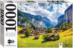 Mindbogglers 1000 Piece Jigsaw: Lauterbrunnen, Switzerland by Various