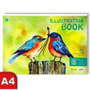 A4 Illustration Book - Birds by Various