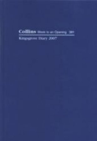 A5 Collins Kingsgrove Edition Desk Diary 2007 - Week To View - Blue by Week to View