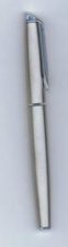 Waterman Hemisphere Stainless Steel Fountain Pen  Medium Nib