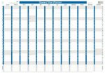 Upward Wall Planner 2022  Laminated Board