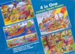 4 In One Cartoon Jigsaw Puzzles