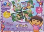 Dora The Explorer 4 Pack of Jigsaw Puzzles