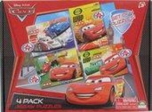 Disney Cars: Jigsaw Puzzles 4 Pack by Unknown