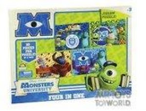 Disney Monsters University: Four In One Puzzle by Unknown