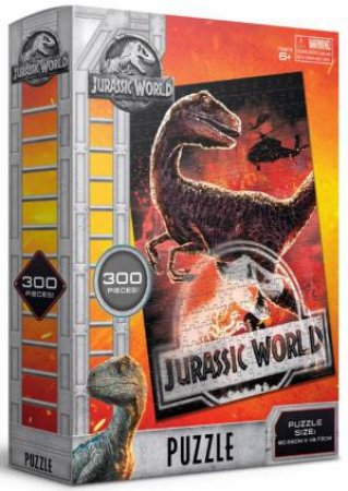 300 Piece Puzzle: Jurassic World: Fallen Kingdom - Red Raptor by Various