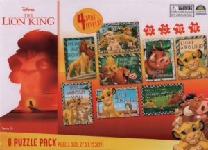 8-In-1 Puzzle Pack: The Lion King by Various