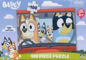 100 Piece Puzzle: Bluey: In the Car by Various