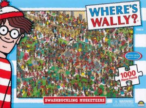 1000 Piece Puzzle: Where's Wally: Swashbuckling Musketeers by Various