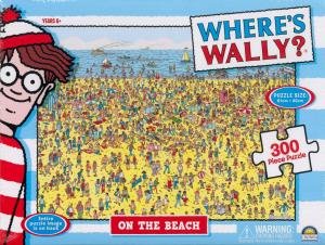 300 Piece Puzzle: Where's Wally: On the Beach by Various