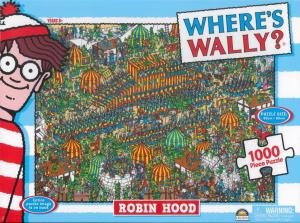 1000 Piece Puzzle: Where's Wally: Robin Hood by Various