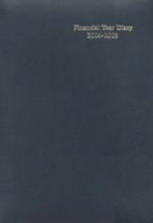 A5 Financial Year Diary 2004-2005 - Week To View - Black by Week To View