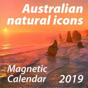 2019 Australian Natural Icons Magnetic Calendar by Various