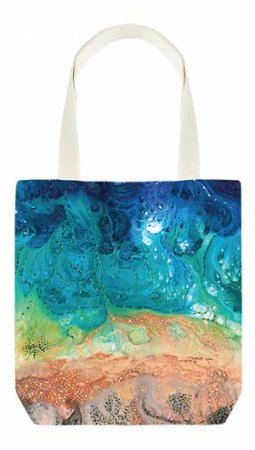 Printed Canvas Tote - Oyster Stacks by Various