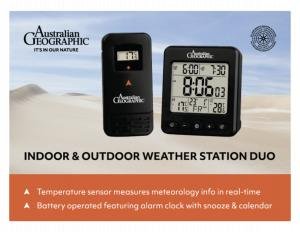 Australian Geographic Indoor & Outdoor Weather Station by Various