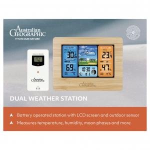 Australian Geographic Weather Station With Outdoor Sensor by Various