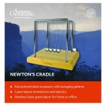 Australian Geographic Newtons Cradle  Bamboo Base